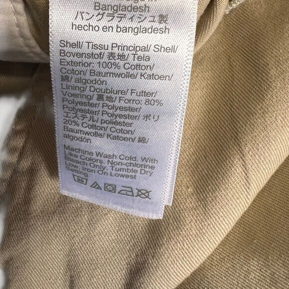 NWT J.Crew Khaki Twill 5" Shorts Size 14 Preppy Classic Outdoor Basic Neutral - Picture 6 of 6